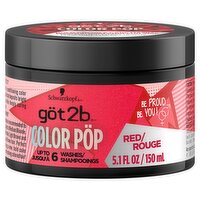 Schwarzkopf göt2b Color Pöp Red Intense Color & Care Mask, 5.1 fl oz