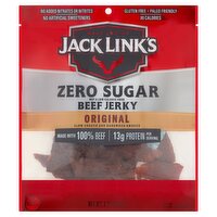 Jack Link's Zero Sugar Original Beef Jerky, 2.3 oz