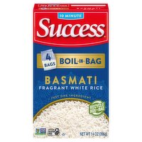 Success Boil-in-Bag White Basmati Rice 14 oz