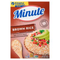 Minute 100% Whole Grain Brown Rice, 28 oz