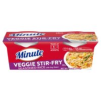 Minute Veggie Stir-Fry Seasoned Rice with Soy Sauce, 2 count, 8.8 oz