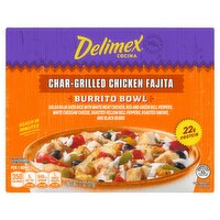 Delimex Cocina Char-Grilled Chicken Fajita Burrito Bowl, 11 oz