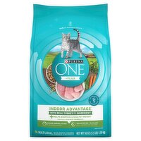 Purina ONE +Plus Indoor Advantage Adult Cat Food, 56 oz