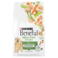 Purina Beneful Healthy Weight with Farm-Raised Chicken Natural Food for Adult Dogs, 56 oz, 3.5 Pound