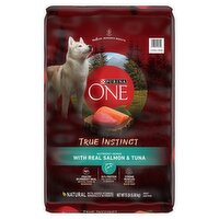 Purina ONE True Instinct Nutrient-Dense with Real Salmon & Tuna Adult Dog Food, 15 lb