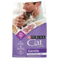 Purina Cat Chow Gentle Sensitive Stomach + Skin Cat Food, 50.4 oz