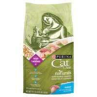 Purina Cat Chow Naturals Indoor with Savory Real Chicken and Lean Turkey Cat Food, 50.4 oz