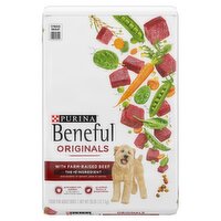 Purina Beneful Originals with Farm-Raised Beef Food for Adult Dogs, 28 lb