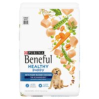 Purina Beneful Healthy Puppy with Farm-Raised Chicken Food for Puppies, 14 lb, 14 Pound