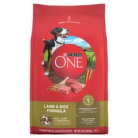 Purina ONE Lamb & Rice Formula Adult Dog Food, 4 lb