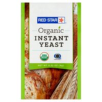 Red Star Organic Instant Yeast, 0.32 oz, 0.32 Ounce