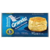 Pillsbury Grands! Southern Homestyle Buttermilk Big Biscuits, 8 count, 16.3 oz, 16.3 Ounce