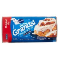 Pillsbury Grands! Original Icing Flaky Cinnamon Rolls, 5 count, 17.5 oz