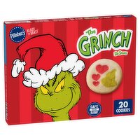 Pillsbury The Grinch Dr. Seuss Shape Sugar Cookie Dough, 20 count, 9.1 oz