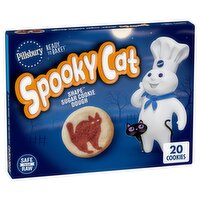 Pillsbury Spooky Cat Shape Sugar Cookie Dough, 20 count, 9.1 oz