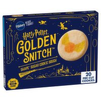Pillsbury Golden Snitch Harry Potter Shape Sugar Dough Pre-Cut Cookies, 20 count, 9.1 oz