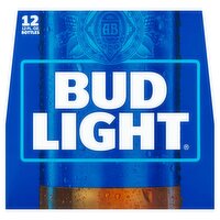 Bud Light Beer, 12 count, 12 fl oz, 144 Fluid ounce
