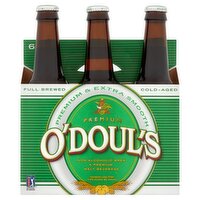 O'Doul's Premium Non-Alcoholic Brew Malt Beverage, 12 fl oz, 6 count