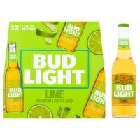 Bud Light Lime Premium Light Lager Beer, 12 count, 12 fl oz