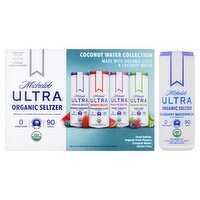 Michelob Ultra Coconut Water Collection Organic Hard Seltzer, 12 fl oz, 12 count