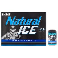 Natural ICE Lager Natty Pack, 12 fl oz, 30 count