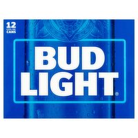 Bud Light Beer, 12 count, 12 fl oz