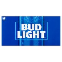 Bud Light Beer, 18 count, 12 fl oz
