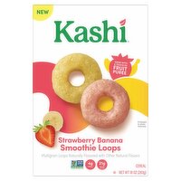 Kashi Strawberry Banana Smoothie Loops Cereal, 10 oz