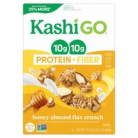 Kashi Go Honey Almond Flax Crunch Cereal, 17.7 oz
