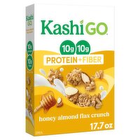 Kashi Go Honey Almond Flax Crunch Cereal, 17.7 oz