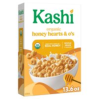 Kashi Organic Honey Hearts & O's Cereal, 13.6 oz