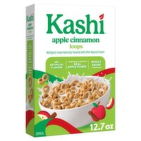Kashi Apple Cinnamon Loops Breakfast Cereal, Whole Grain, 12.7 oz Box