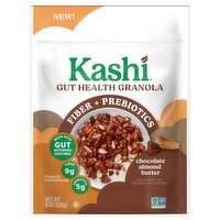 Kashi Chocolate Almond Butter Fiber + Prebiotics Gut Health Granola, 8 oz, 8 Ounce