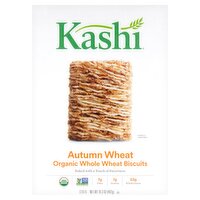 Kashi Autumn Wheat Organic Whole Wheat Biscuits Cereal, 16.3 oz