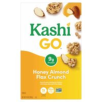 Kashi Go Honey Almond Flax Crunch Cereal, 14 oz