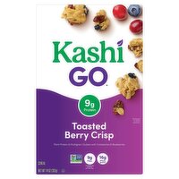 Kashi Go Toasted Berry Crisp Cereal, 14 oz, 14 Ounce