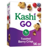 Kashi Go Toasted Berry Crisp Cereal, 14 oz