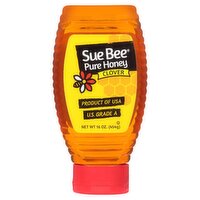 Sue Bee Clover Pure Honey, 16 oz