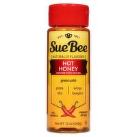 Sue Bee Hot Honey Infused with Chilies, 12 oz