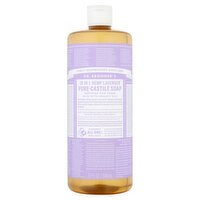 Dr. Bronner's 18-in-1 Hemp Lavender Pure-Castile Soap, 32 fl oz, 32 Fluid ounce