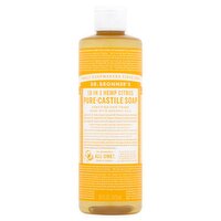 Dr. Bronner's 18-in-1 Hemp Citrus Pure-Castile Soap, 16 fl oz