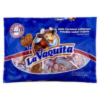 La Vaquita Milk Caramel Lollipops, 0.49 oz, 21 count