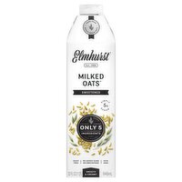 Elmhurst Plant Based Smooth & Creamy Sweetened Milked Oats, 32 fl oz