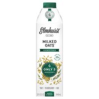 Elmhurst Unsweetened Milked Oats, 32 fl oz