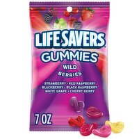 LIFE SAVERS Gummy Candy, Wild Berries, 7 oz Bag