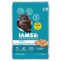 Iams Proactive Health Indoor Weight & Hairball Care Premium Cat Nutrition, Adult 1+ Years, 16 lb