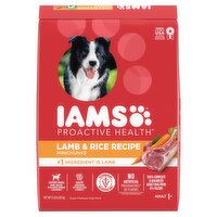 Iams Proactive Health Lamb & Rice Recipe Minichunks Super Premium Dog Food, Adult 1+, 7 lbs