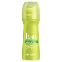 Ban Unscented Antiperspirant Deodorant, 3.5 fl oz, 3.5 Fluid ounce