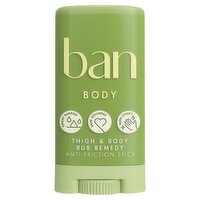 Ban Thigh & Body Rub Remedy Anti-Friction Stick, 1.40 oz