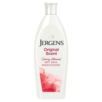 Jergens Original Scent Cherry Almond Dry Skin Moisturizer, 10 fl oz